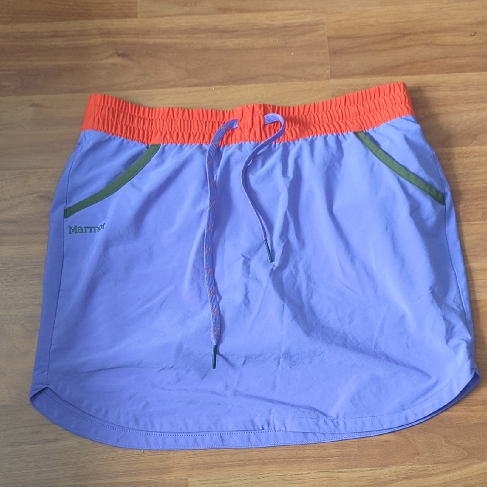 Marmot Medium Lavender and Orange Skort
